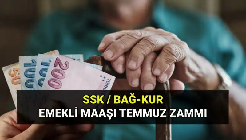 2025 Temmuz Emekli Maaş Zammı: Yeni Tutarlar ve Detaylar
